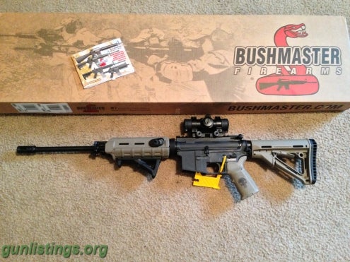 bushmaster carbon 15 magpul