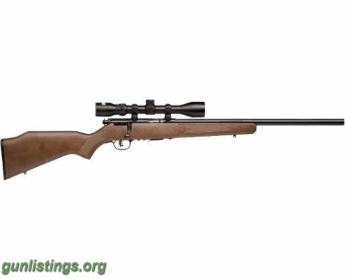 Rifles New Savage 17 HMR Rifle Trade