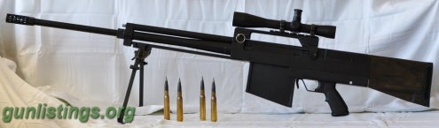 Rifles Pauza P-50 .50 BMG