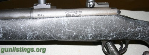 Rifles Remington 700 VS .223 With Scope (Like New)