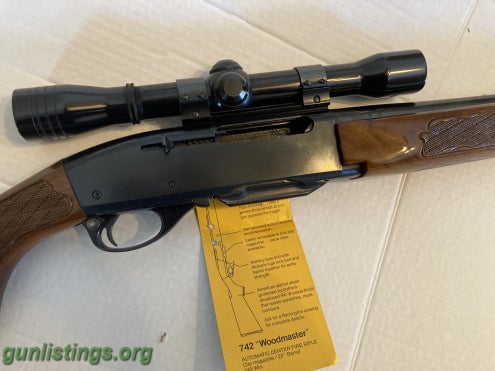 Rifles Remington 742 .243 Win Woodsmaster