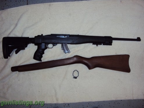 Rifles Ruger 10/22, Metal Triger, ATIfolding Stock