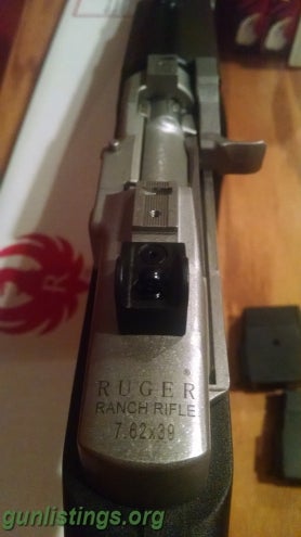 Rifles Ruger Mini-30 Stainless Ranch With Extras