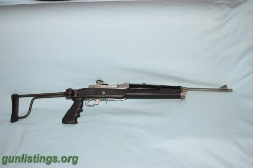 Rifles Ruger Mini 14 W/Folding Synthetic Stock