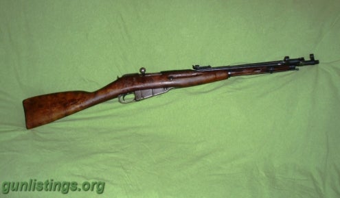 Rifles Russian 1945 M44 Nagant Rifle 7.62x54r