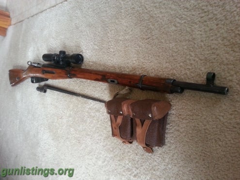 Rifles Scoped Mosin Nagant