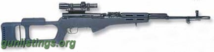 Rifles SKS Dragunov Style Synthetic Stock - Choate