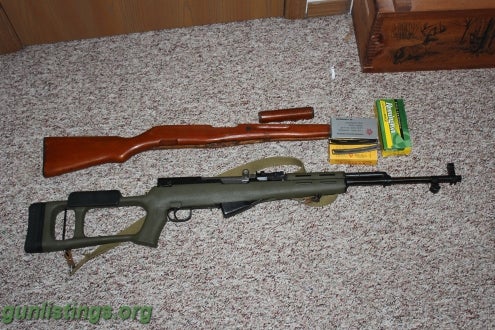 Rifles Sks With Dragunov Stock