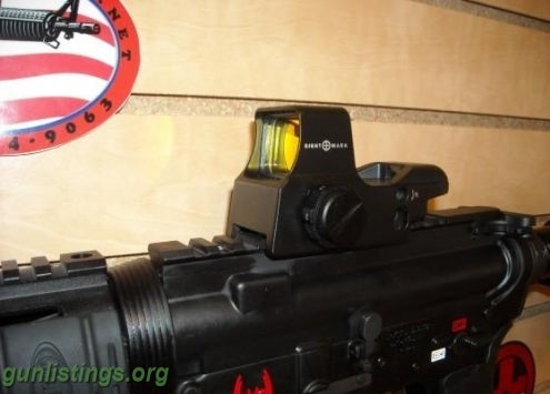 Rifles Spikes Tactical AR-15 Custom M4 Holographic Sight!