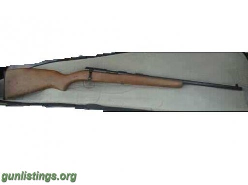 Winchester model 121 22 single shot bolt action in waterloo / cedar ...