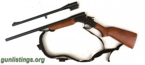 Rifles YOUTH Rossi Match Pair 22LR And 20 Gauge - IN WOOD!!