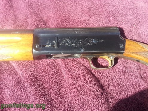 Shotguns 12 Gauge Browning A5 Gold Trigger