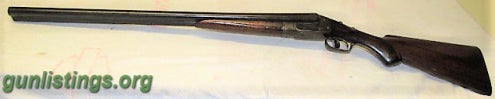 Shotguns 1903 -- 12 Ga. ITHACA CRASS SxS DOUBLE BARRELED  SHOTGU