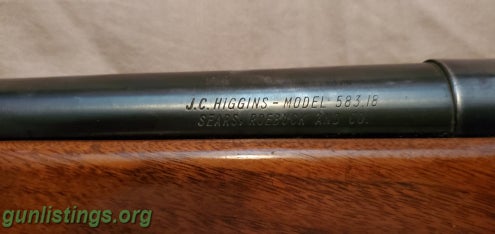 Shotguns JC HIGGINS 16 GAUGE BOLT ACTION SHOTGUN