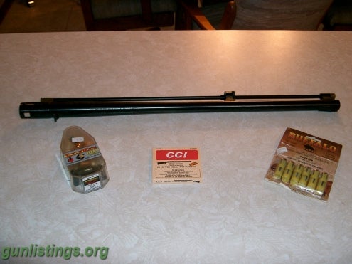 Shotguns Mossberg 500 Black Powder 50 Cal. Barrel 209's Extras