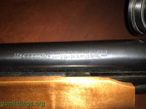 Shotguns Mossberg 500A 12ga Slug Gun