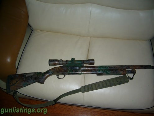 Shotguns Reduced Mossberg 500 12ga With Scope, Camo, 20