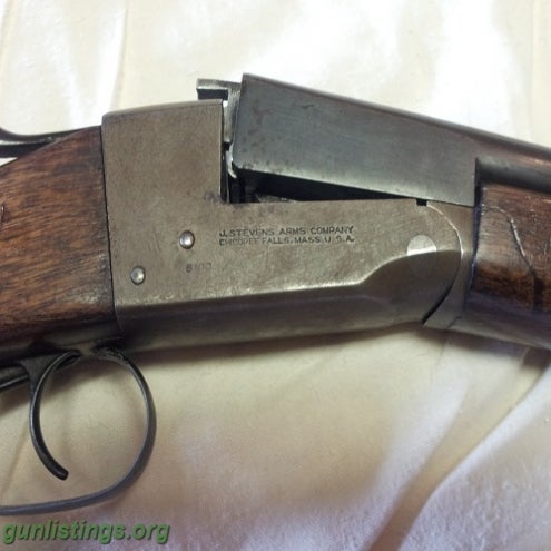 Shotguns Stevens 410 Double Barrel Shotgun