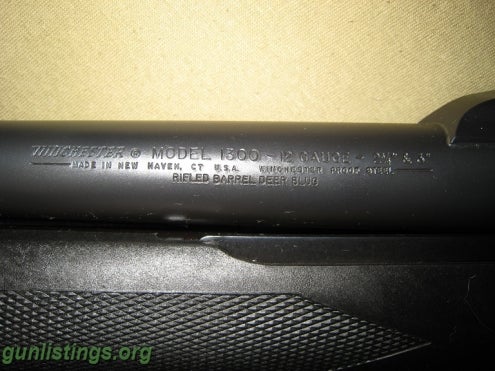 Shotguns Winchester 1300 12ga Fully Rifled Cantilever Slug Gun