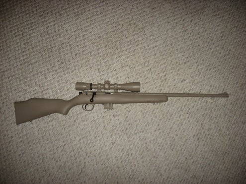 Rifles Coyote Brown 22 Magnum