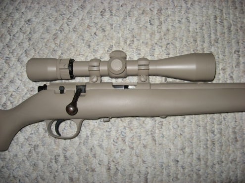 Rifles Coyote Brown 22 Magnum