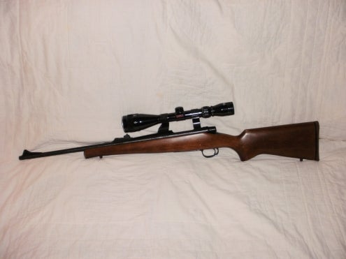 Rifles Remington Model Seven, 7mm08, Youth With Scope