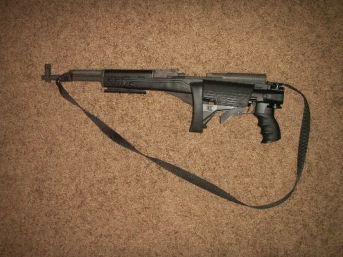 Rifles RARE Parkerized SKS Paratrooper  W/ATI Folding Stock