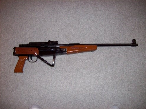 Rifles AK-47 TYPE .177 PELLET RIFLE WITH FOLDING STOCK