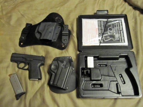 Pistols All Black Kahr PM9 W/ Accessories