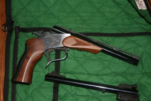 Pistols Thompson Contender  45 Colt/410 Two Barrel