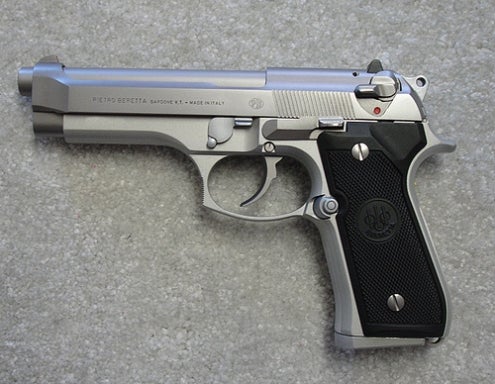 Pistols BERETTA 92 STAINLESS 9MM Price Drop