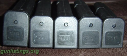 Accessories Factory Glock Mags 9MM - .40 - .45 - .45 G.A.P.