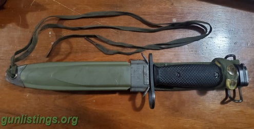 Accessories M4 Bayonet With U.S.M8A1 Sheath