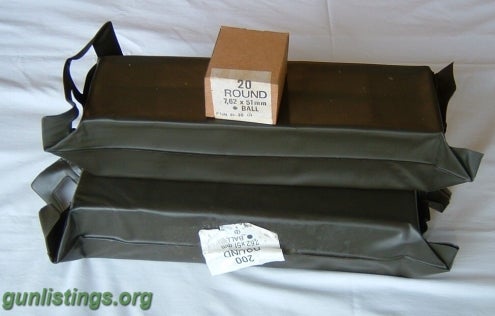 Ammo 08 WIN 7.62 X 51 MM NATO Battle Packs