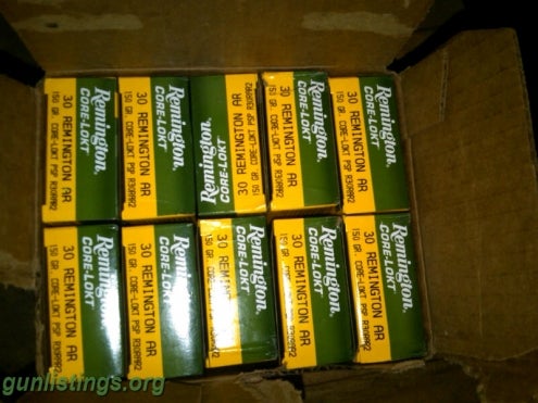 Ammo 30 Remington AR Ammo - One Case Of 200