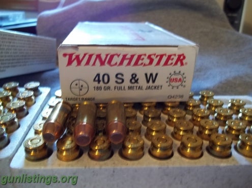 Ammo 40 Cal.