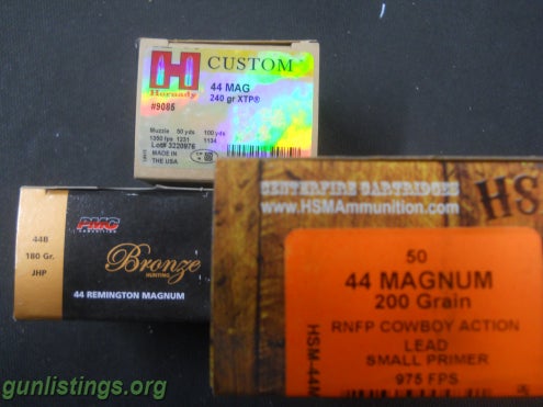 Ammo 44 Mag Ammo In Stock