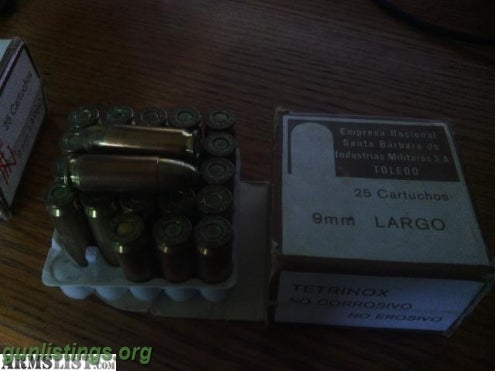 Ammo 9mm Largo