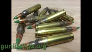 Ammo AMMO,,,MILITARY NATO LAKE CITY 5.56 GREEN TIP