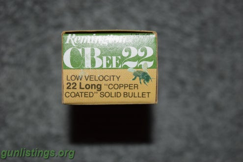 Ammo Remington .22 CBee22