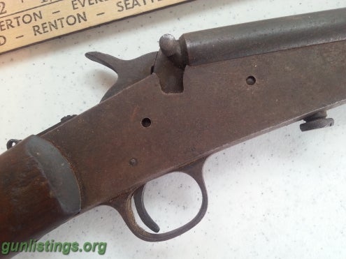 Collectibles Remington Model 6 .22 Cal Falling Block Rifle