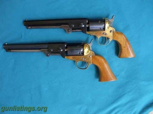 Pistols .36 Caliber Revolvers