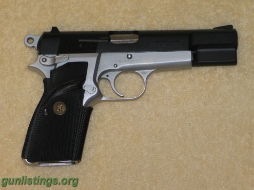 Pistols 1996 Browning Hipower Practical .40 Cal. S&W