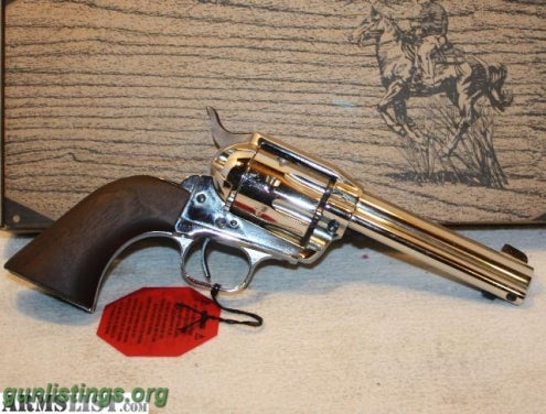 Pistols 22 Revolver Nickel Plated Bounty Hunter