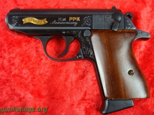 Pistols Best You Can Find WALTHER PPK 75th ANNIVERSARY LIMITED