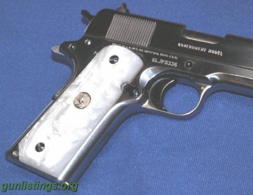 Pistols Colt ..GOVERNMENT MODEL '''EL JEFE SUPREMO 38 SUPER SHA