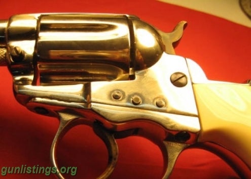 Pistols COLT 1877 THUNDERER 41 CALIBER, REAL IVORY GRIPS