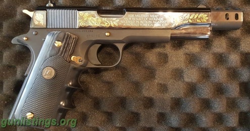 Pistols COLT 45 Purple Heart Edition