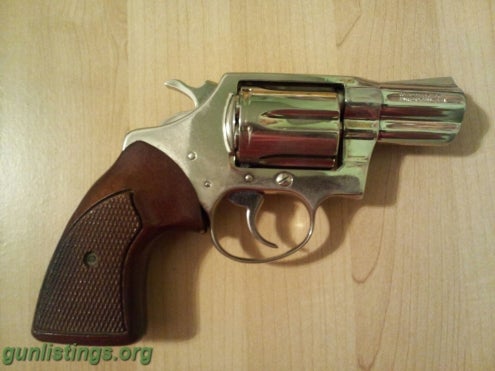 Pistols Colt Cobra 38 Special Nickel (sale Pending)