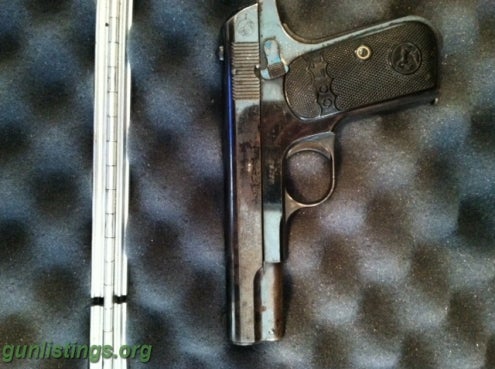 Pistols Colt Model 1903 .32 Caliber-Type 1-manf. 1906